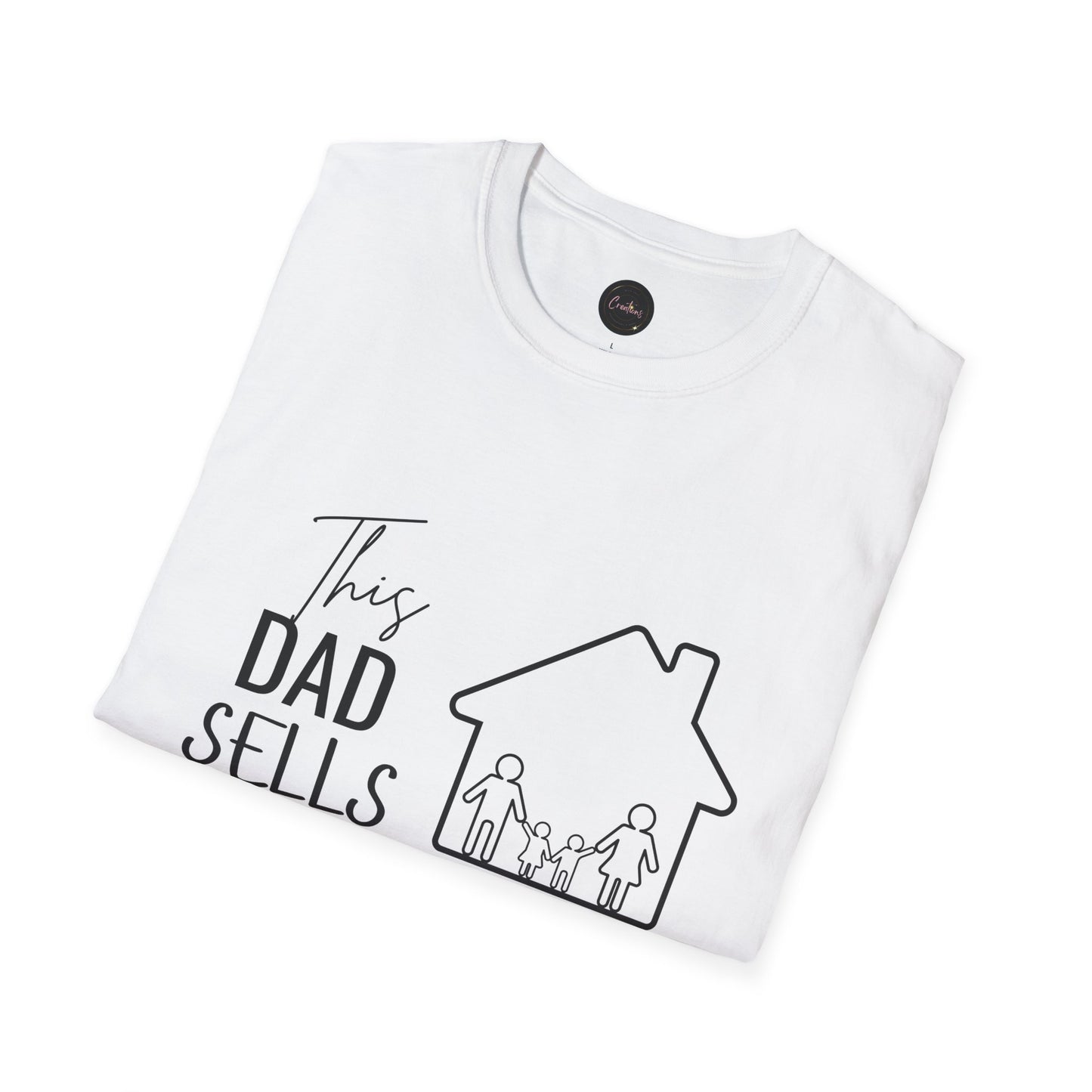 Real Estate Dad Funny T-Shirt