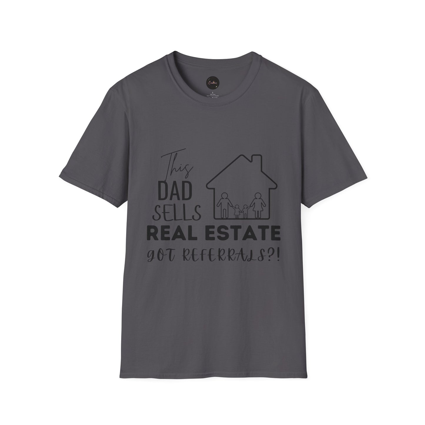 Real Estate Dad Funny T-Shirt