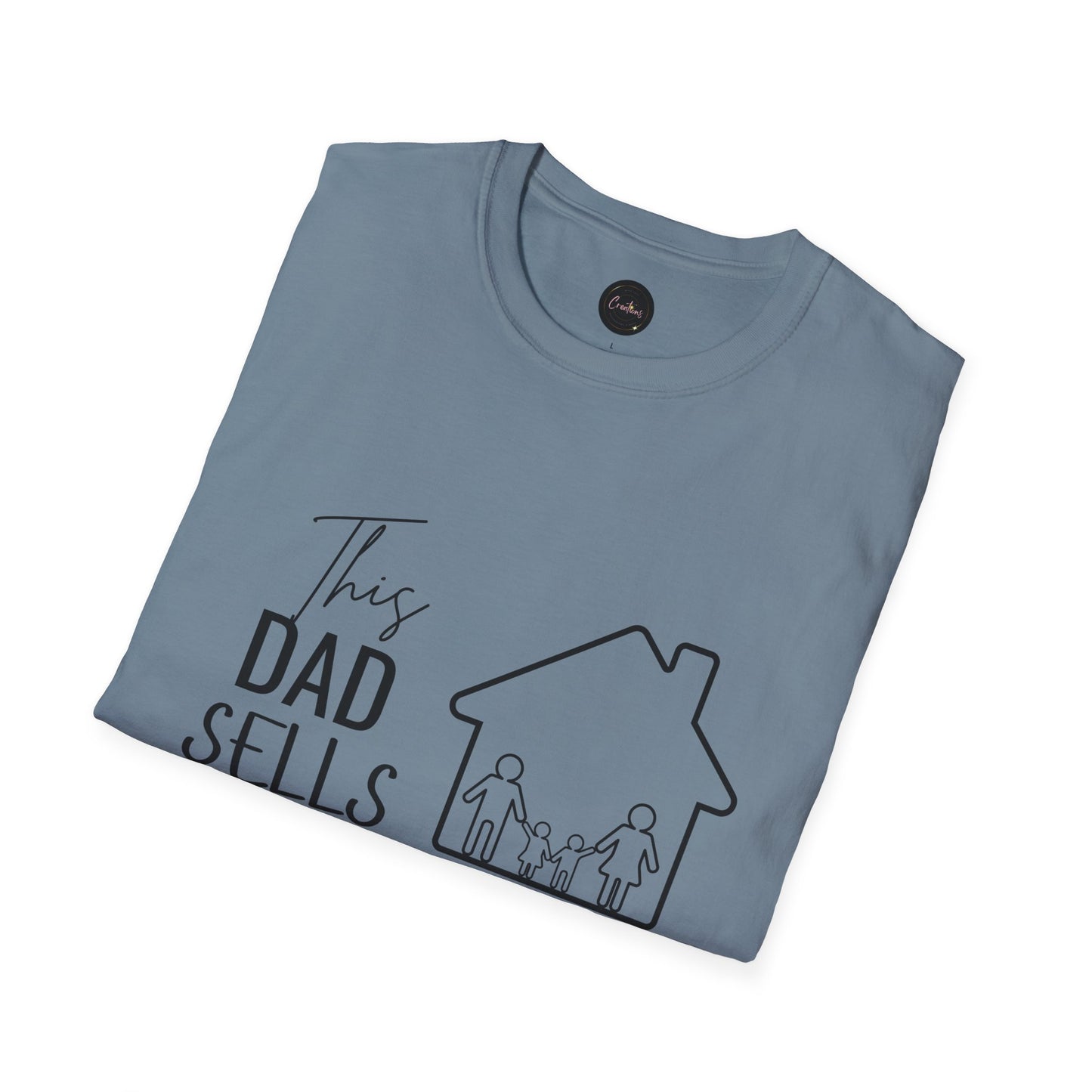 Real Estate Dad Funny T-Shirt