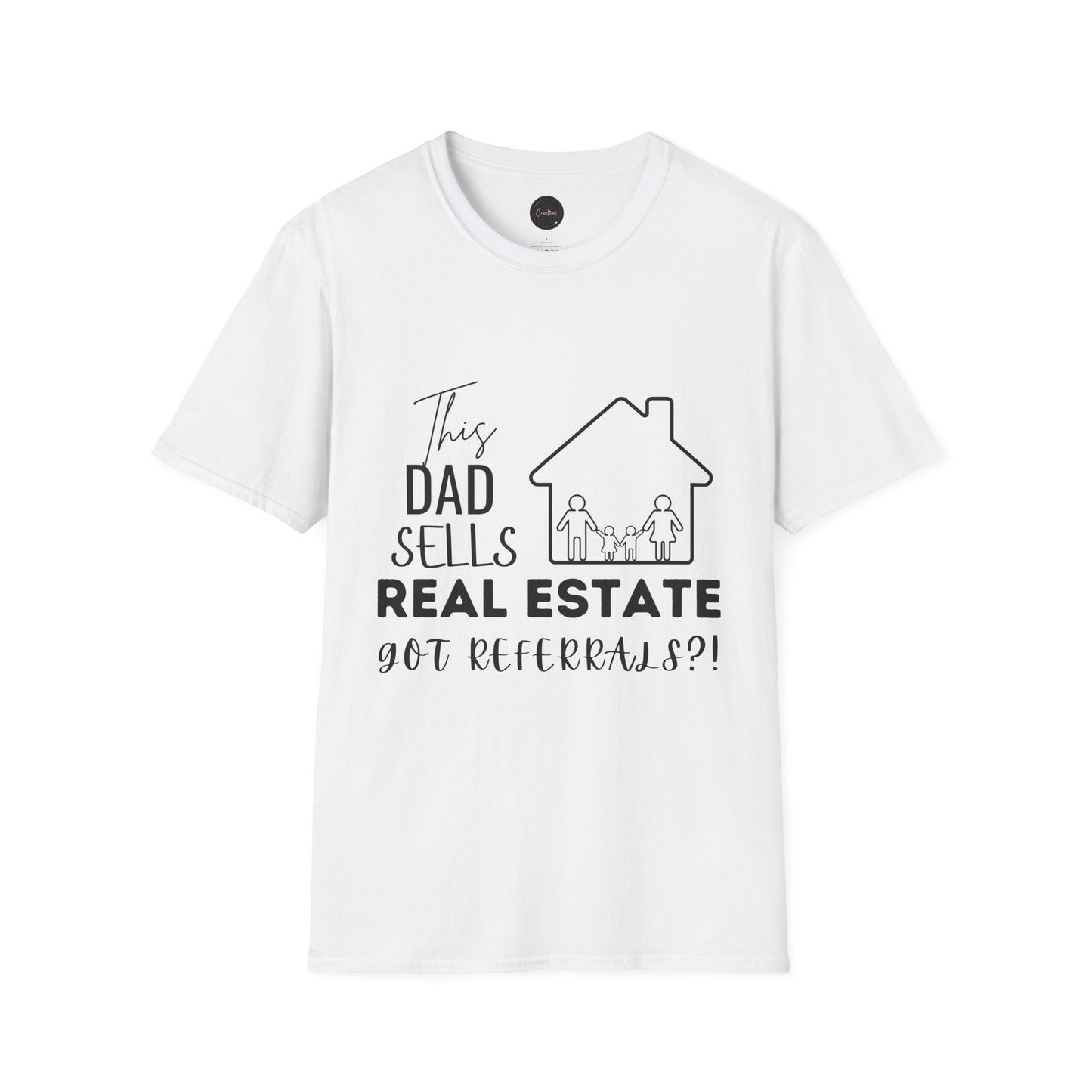 Real Estate Dad Funny T-Shirt