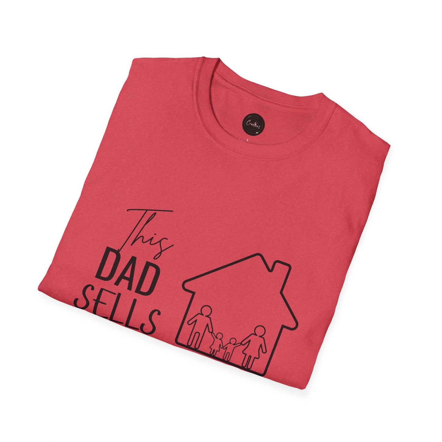 Real Estate Dad Funny T-Shirt