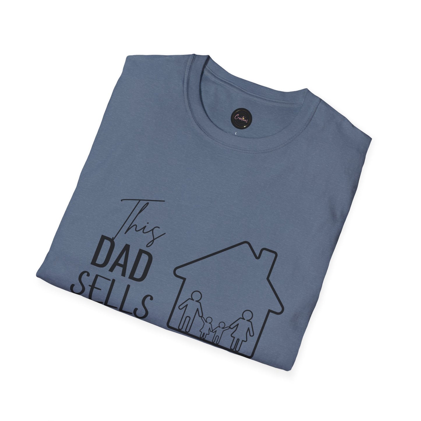 Real Estate Dad Funny T-Shirt