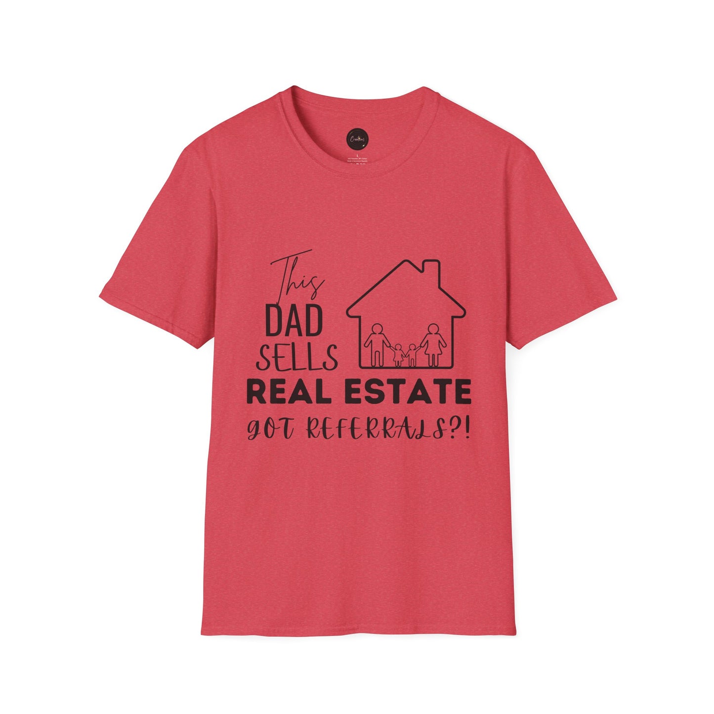 Real Estate Dad Funny T-Shirt