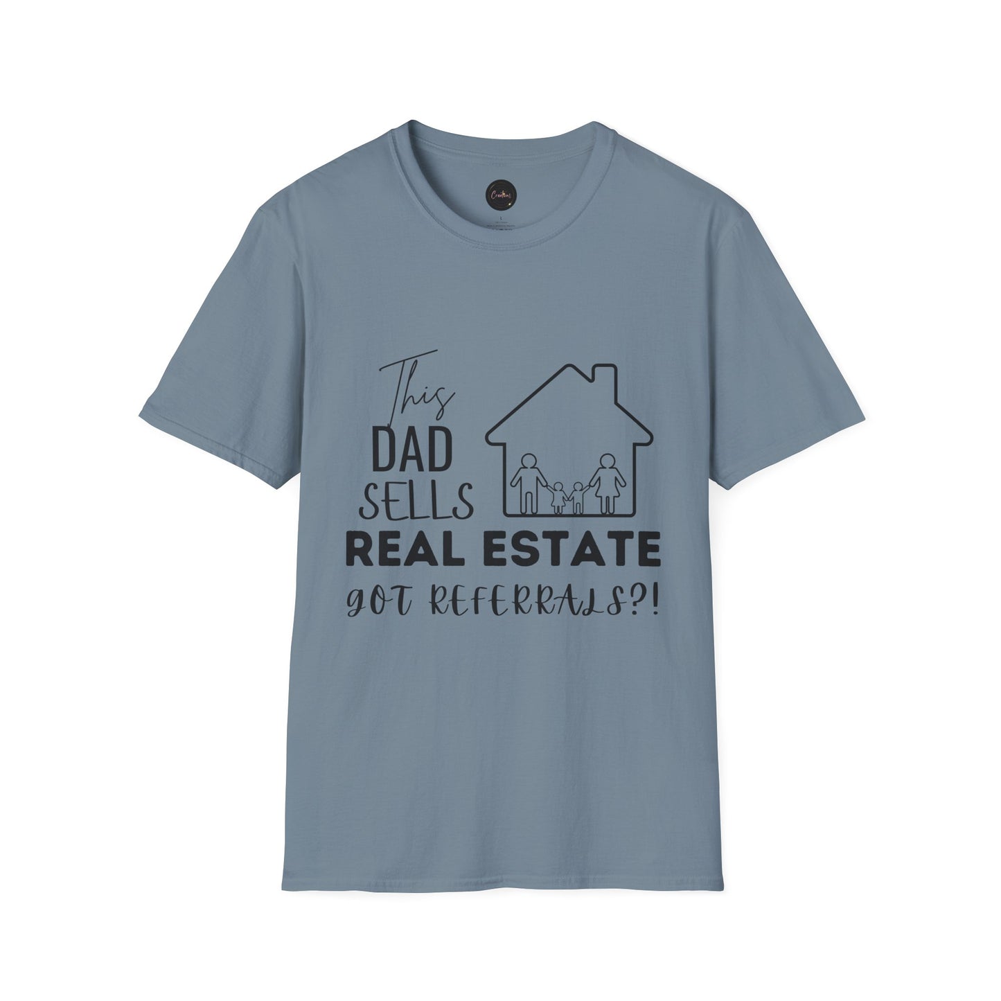 Real Estate Dad Funny T-Shirt