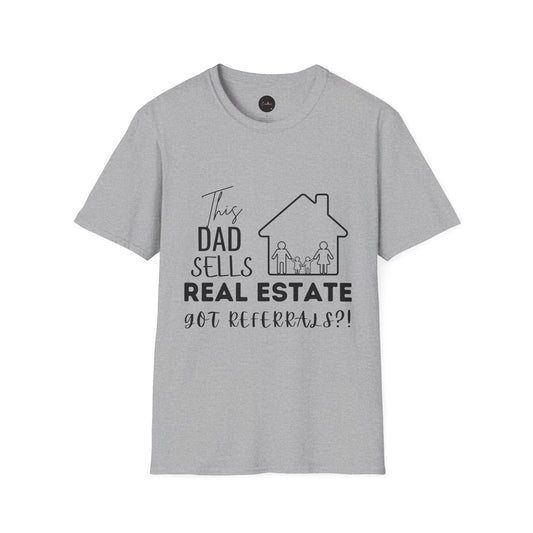 Real Estate Dad Funny T-Shirt